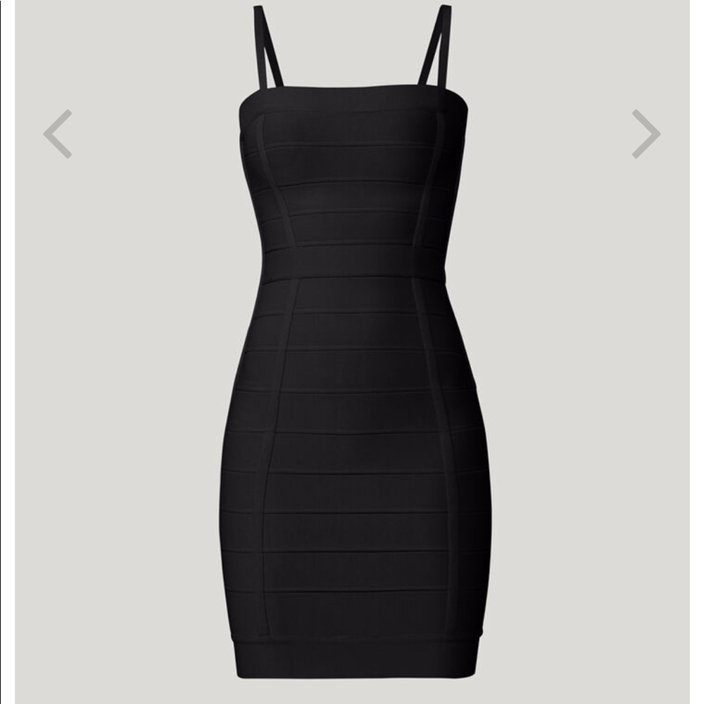 Vintage Herve Leger Black Icon Bandage Dress